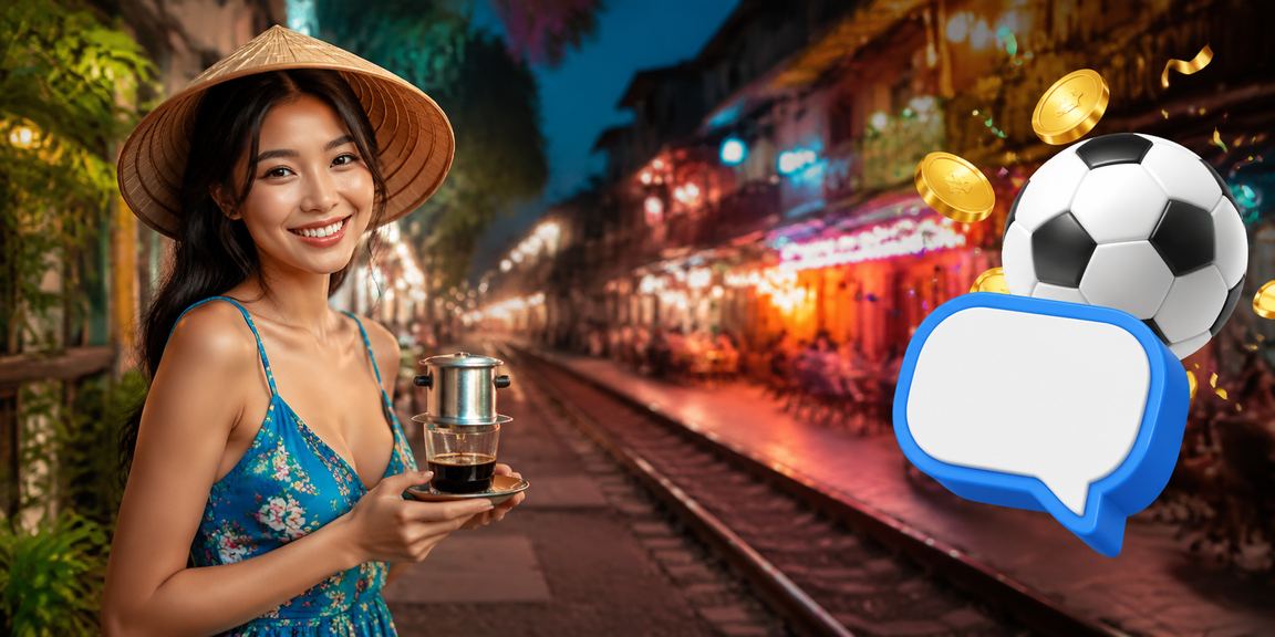 Không gian cà phê Hà Nội minh họa người dùng xem chính sách bảo mật trên điện thoại