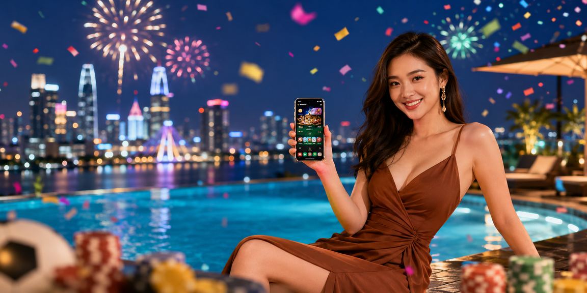 Người dùng tại quán cà phê ở Thành phố Hồ Chí Minh xem casino app