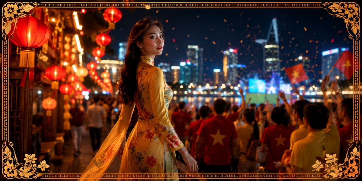 Chợ đêm Hồ Chí Minh minh họa người dùng tra cứu hỗ trợ khi đang di chuyển