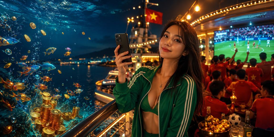 Bãi biển Phú Quốc minh họa trải nghiệm casino di động và trò chơi mới
